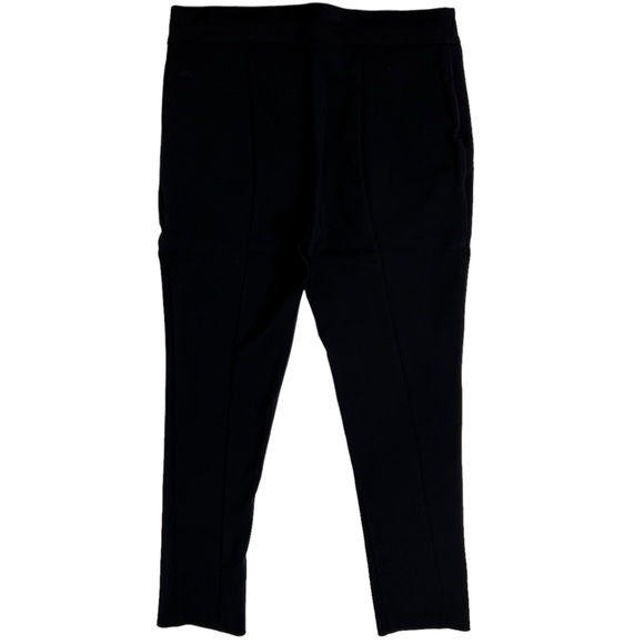 Gibson Latimer Black Center Seamed Stretch Skinny Slacks Size 10 - Picture 7 of 13